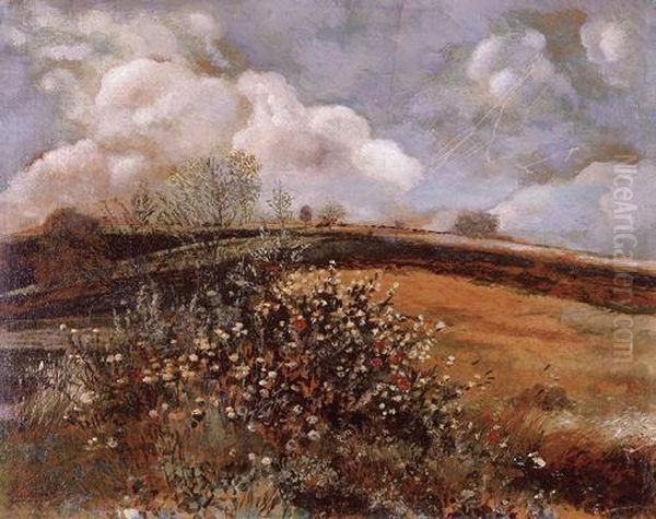 Landscape Oil Painting by Auguste Doll