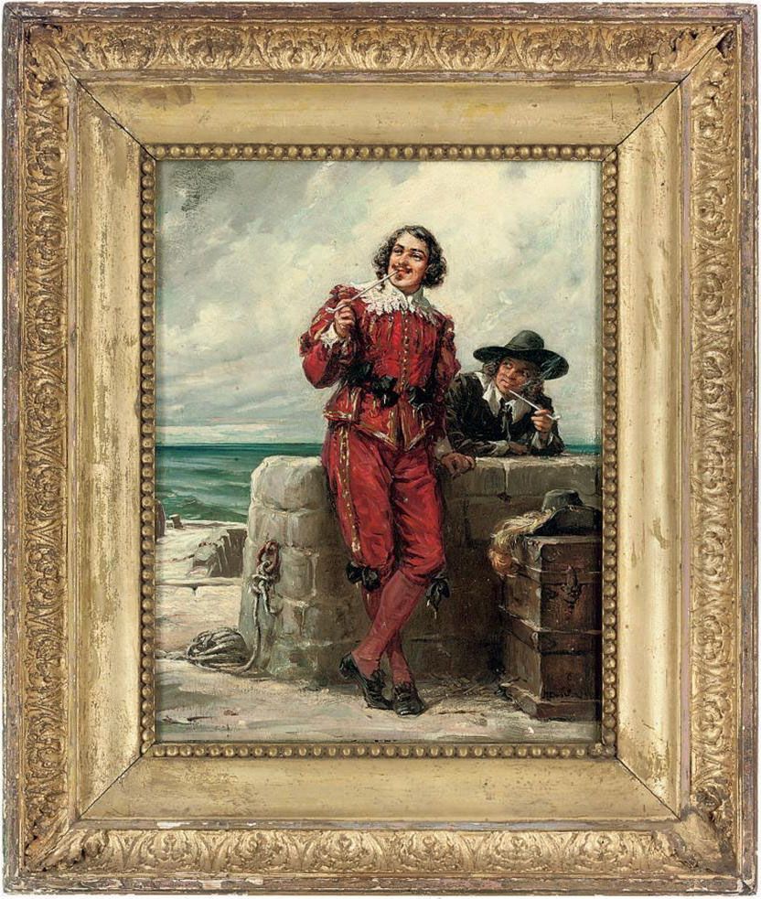The Start Of A Voyage Oil Painting by Margaret Dovaston
