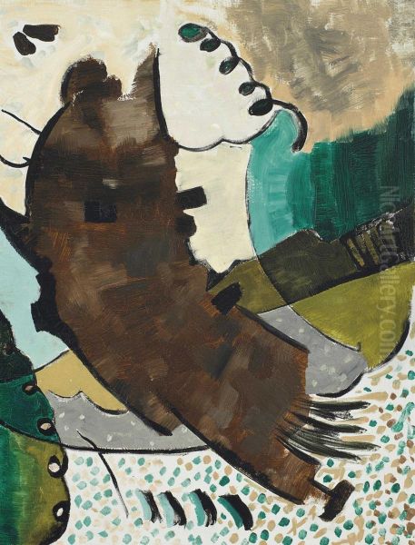 Yours Truly Oil Painting by Arthur Garfield Dove
