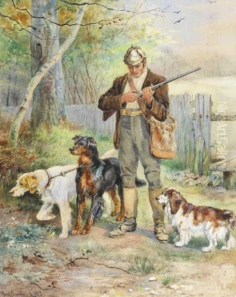 The Gamekeeper Oil Painting by Nora Drummond
