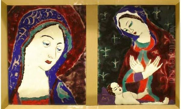 Vierge Oil Painting by Marcel Dupond