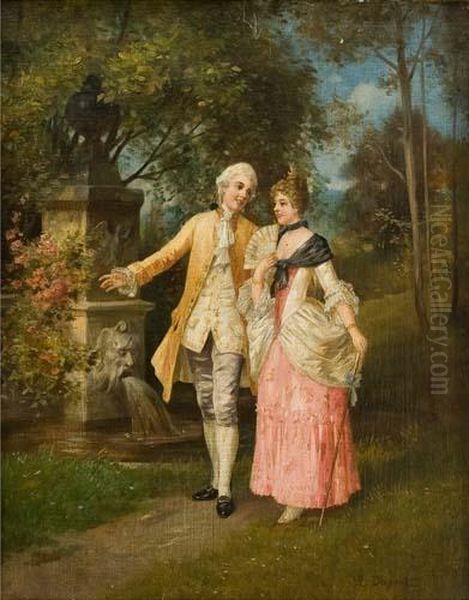 Untitled Oil Painting by Robert Dupont