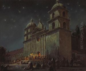 Evening Ceremony, Santa Barbara Mission