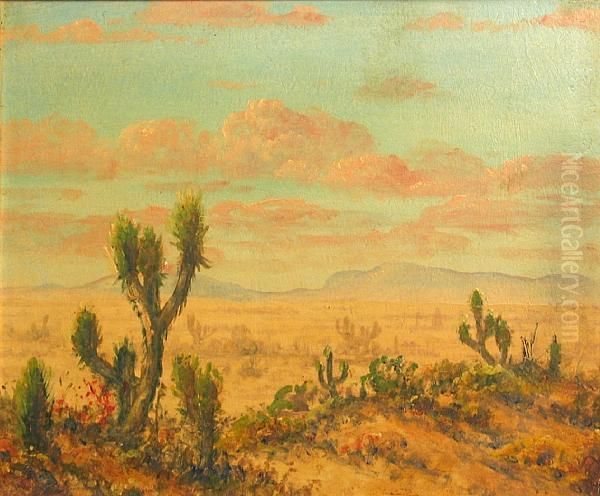 Desert View Oil Painting by Clarkson Dye