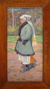 Woman In Folk Costume
