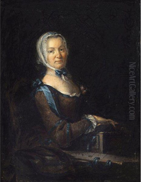 Autoportrait Presume De L'artiste Oil Painting by Francois Eisen