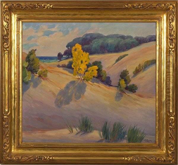Golden Dune Oil Painting by William H. Eppens