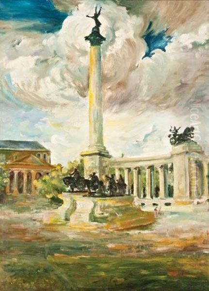 Hosok Tere Oil Painting by Jeges Erno