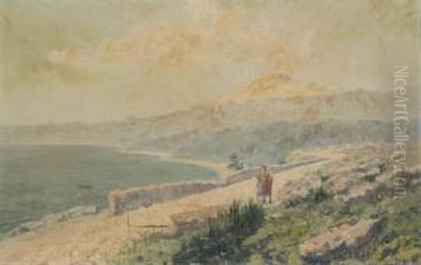 Strada Costiera Oil Painting by Renato Fazioli