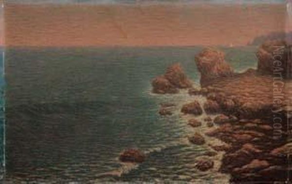 Mareggiata Oil Painting by Giusto Fiammingo