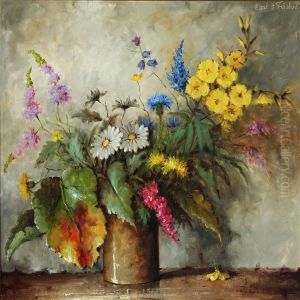 Still-life With Flowers In A Vase