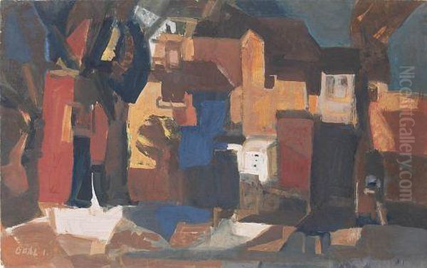 Hazak Oil Painting by Imre Gaal