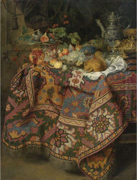 Still Life Oil Painting by Willem Gabron
