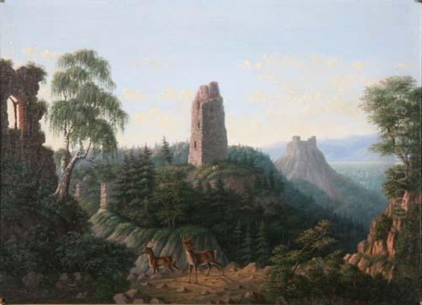 Untitled Oil Painting by Gae Monogrammist