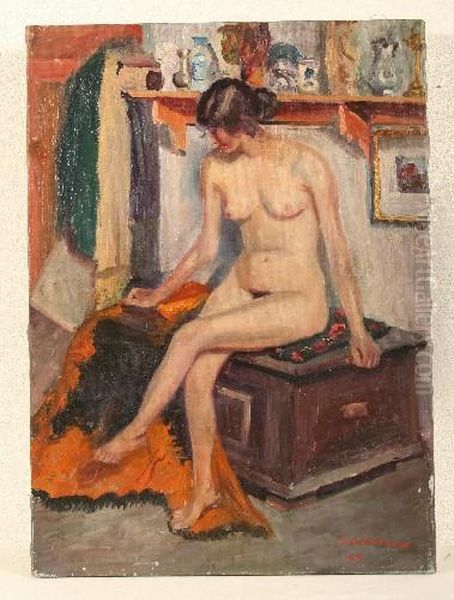 Theo (deutscher Maler Oil Painting by Theo Gansen