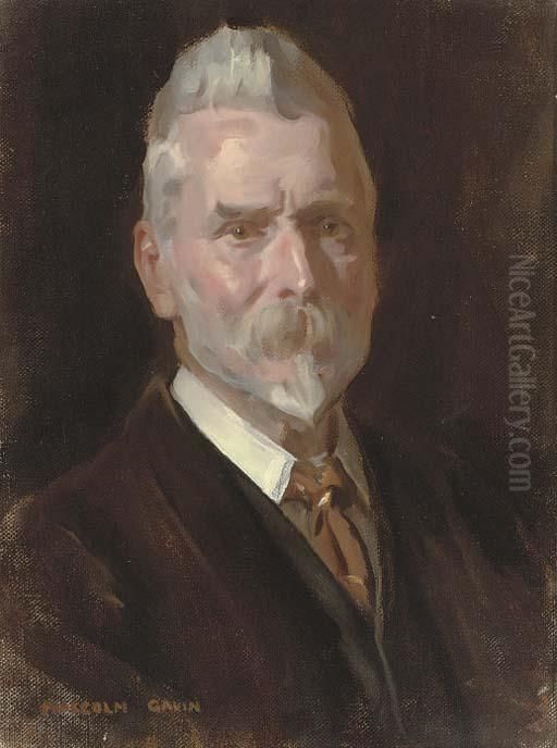 Portrait Of D.w.r. Carrick-buchanan Of Drumpellier Oil Painting by Malcolm Gavin
