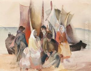 Die Familie Des Fischers