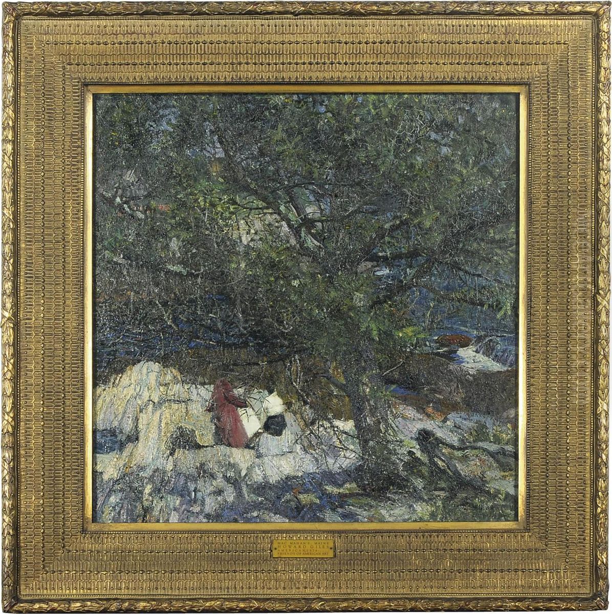 Macmahan's Maine Oil Painting by Howard Everett Giles