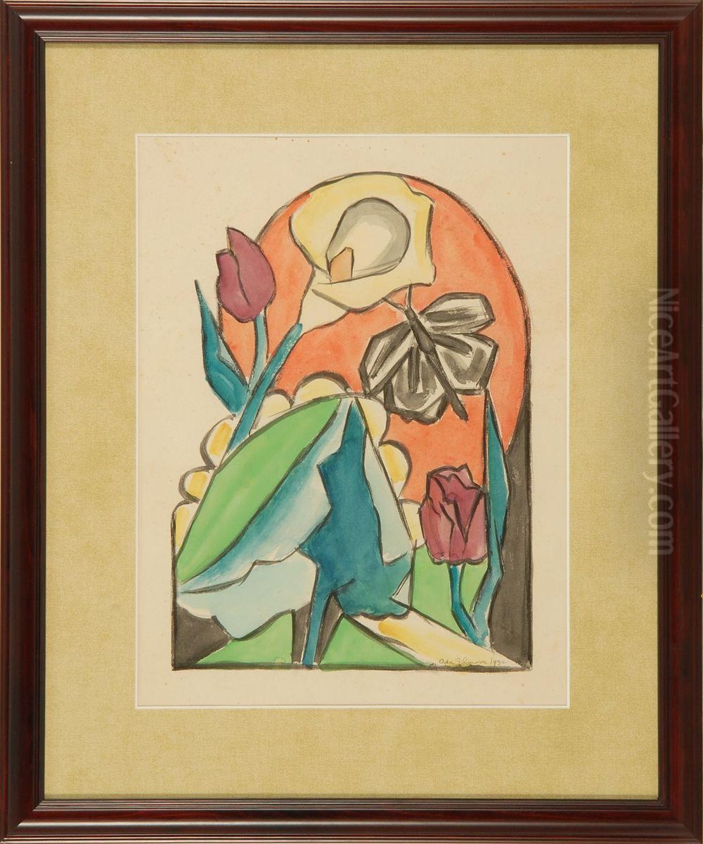 Floral Still Life Oil Painting by Ada Gilmore