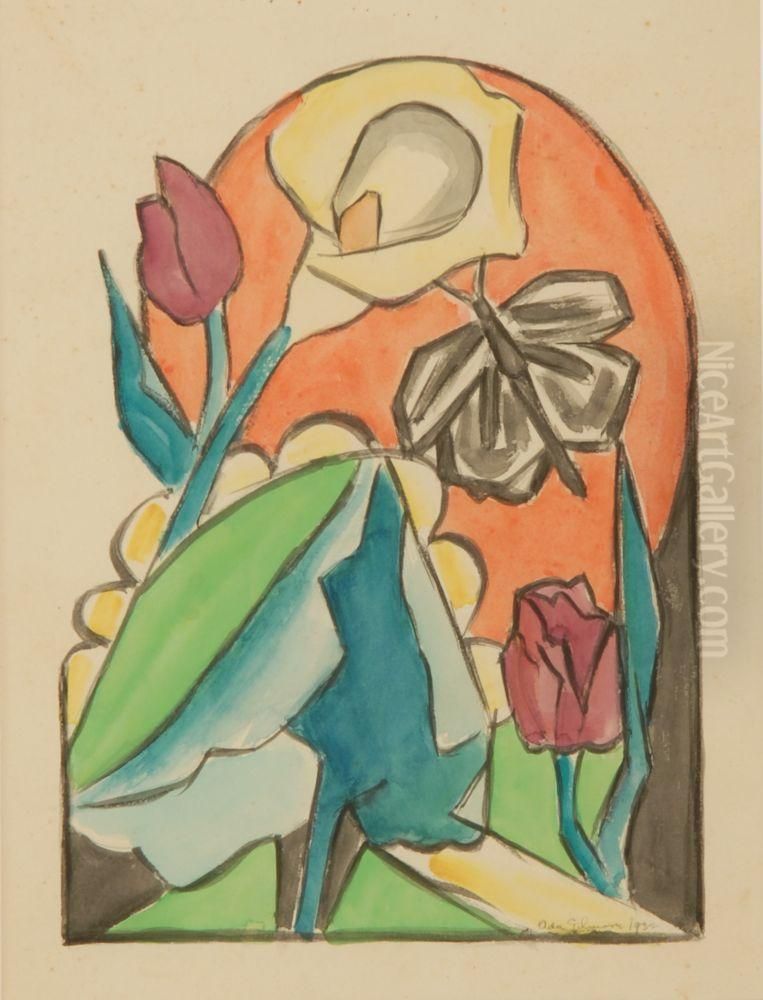 Floral Still Life Oil Painting by Ada Gilmore