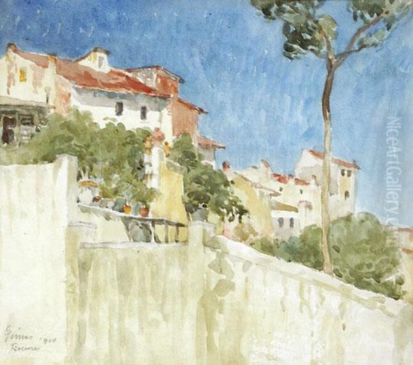 Firenze Oil Painting by Lajos Gimes