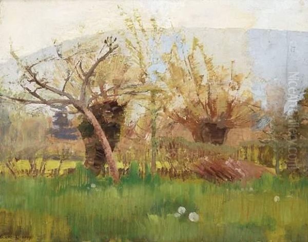 Paysage Oil Painting by Louis Goerg