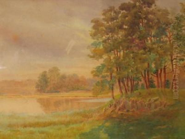 Untitled Oil Painting by David Gould