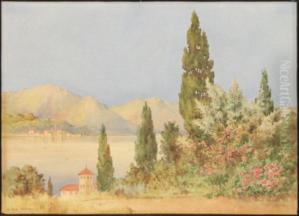 In The Pyrenees Oil Painting by James Greig