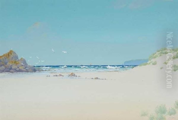 Portrush Oil Painting by James Greig