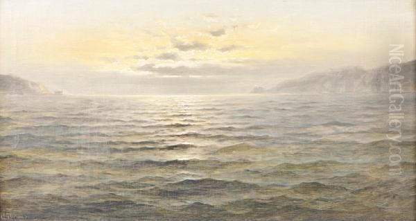 The Golden Gate Oil Painting by Nels Hagerup