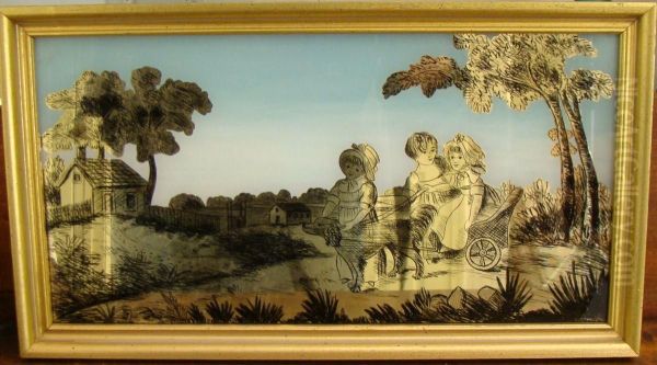 Classical Scenes Oil Painting by Dorothy S. Hallett