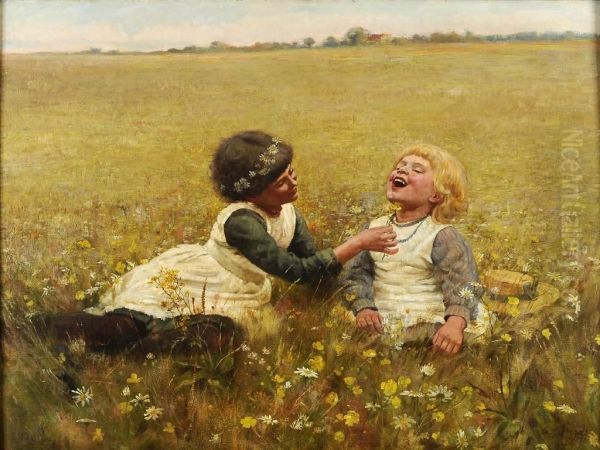 Do You Like Butter Oil Painting by Charles G. Hards