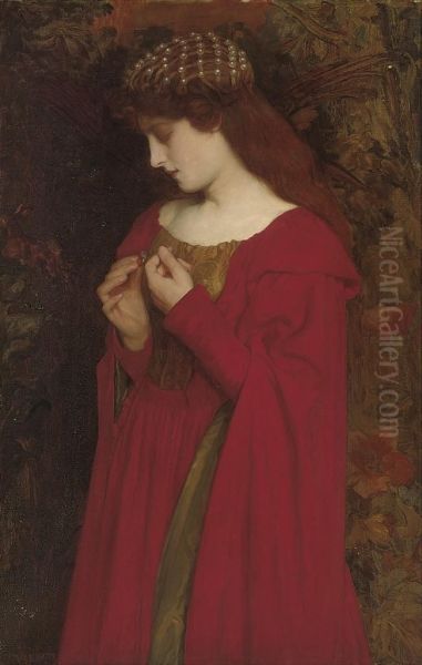 The Betrothed Oil Painting by Charles Leonard Hartwell