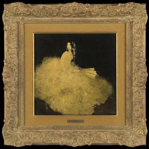 Lady In Ball Gowns