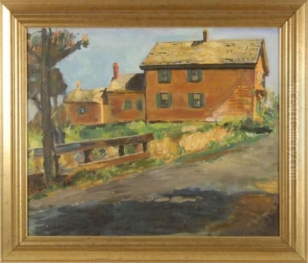 Provincetown House Oil Painting by Charles Lloyd Heinz