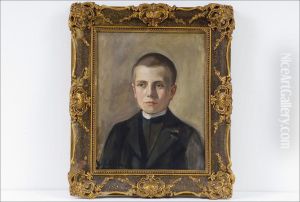 Muotokuvakarl Reinhold Cederhvarf'sta, S.18.6.1884 - Portratt Av Karlreinhold Cederhvarf, F.18.6.1884