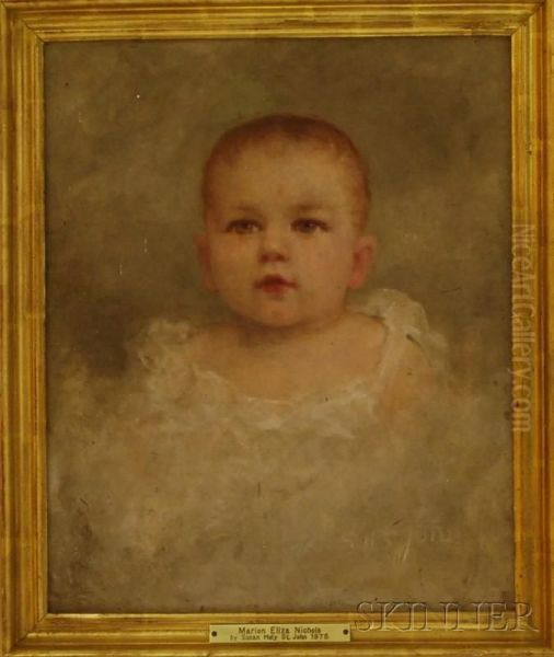 Portrait Of Marion Eliza Nichols Oil Painting by Susan Hely St John