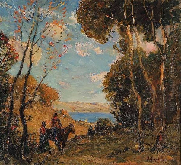 Qu'appelle Valley Oil Painting by James Henderson