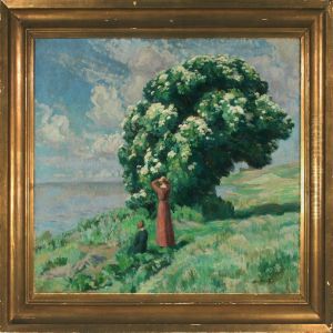 The Artist's Sister,karen Painted Twice At Bramsnaesvig