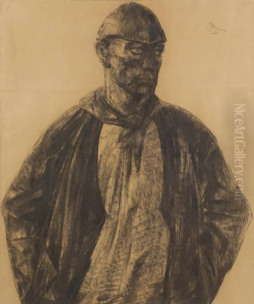 Mineur Oil Painting by Georges Jules Higuet