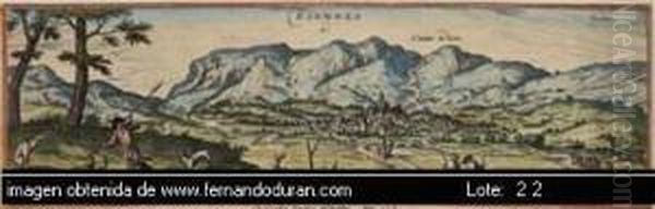 Civitates Orbis Terrarum Oil Painting by Joris Hoefnagel