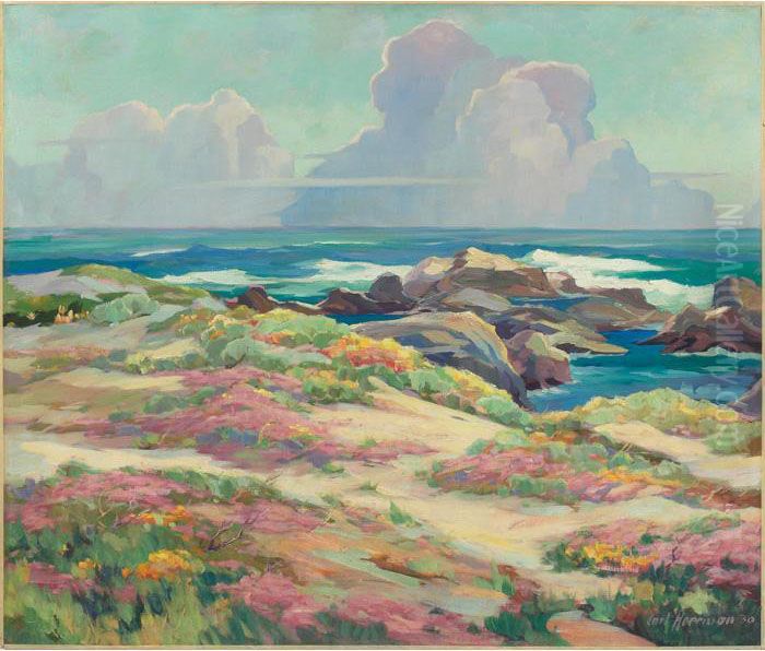 Seascape Oil Painting by Carl Hoerman