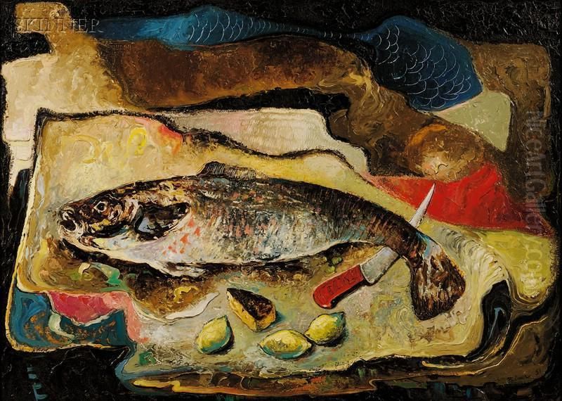Still Life Oil Painting by Palmer Z. Holmes