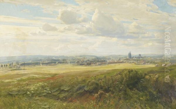 Rahmen. Oil Painting by Albert Holz