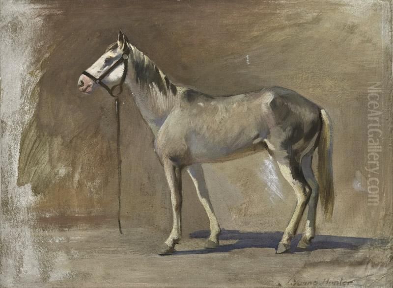 Ufer's Horse Oil Painting by John Young Hunter