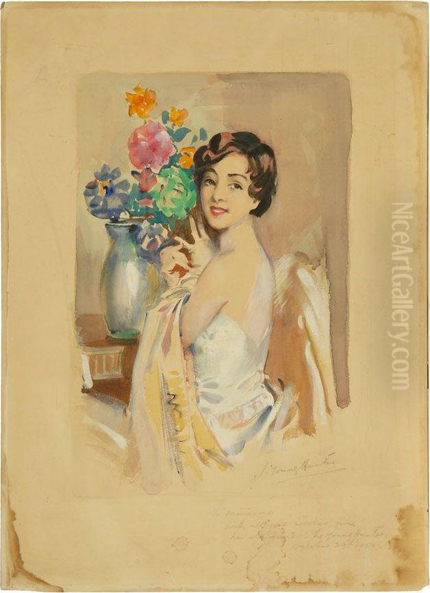 John Young-hunter Oil Painting by John Young Hunter