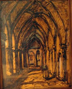 Le Cloitre De L'eglise De Villeneuve Les Avignon