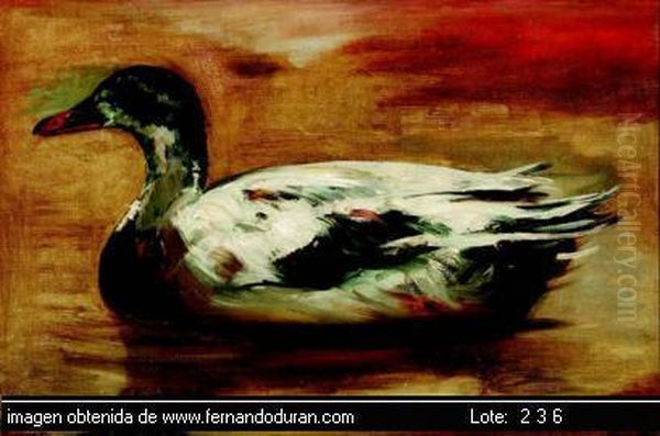 Untitled Oil Painting by Lino Casimiro Iborra