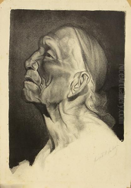 Portrait Of Santiago Oil Painting by Joseph A. Imhof