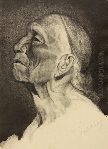 Portrait Of Santiago Oil Painting by Joseph A. Imhof